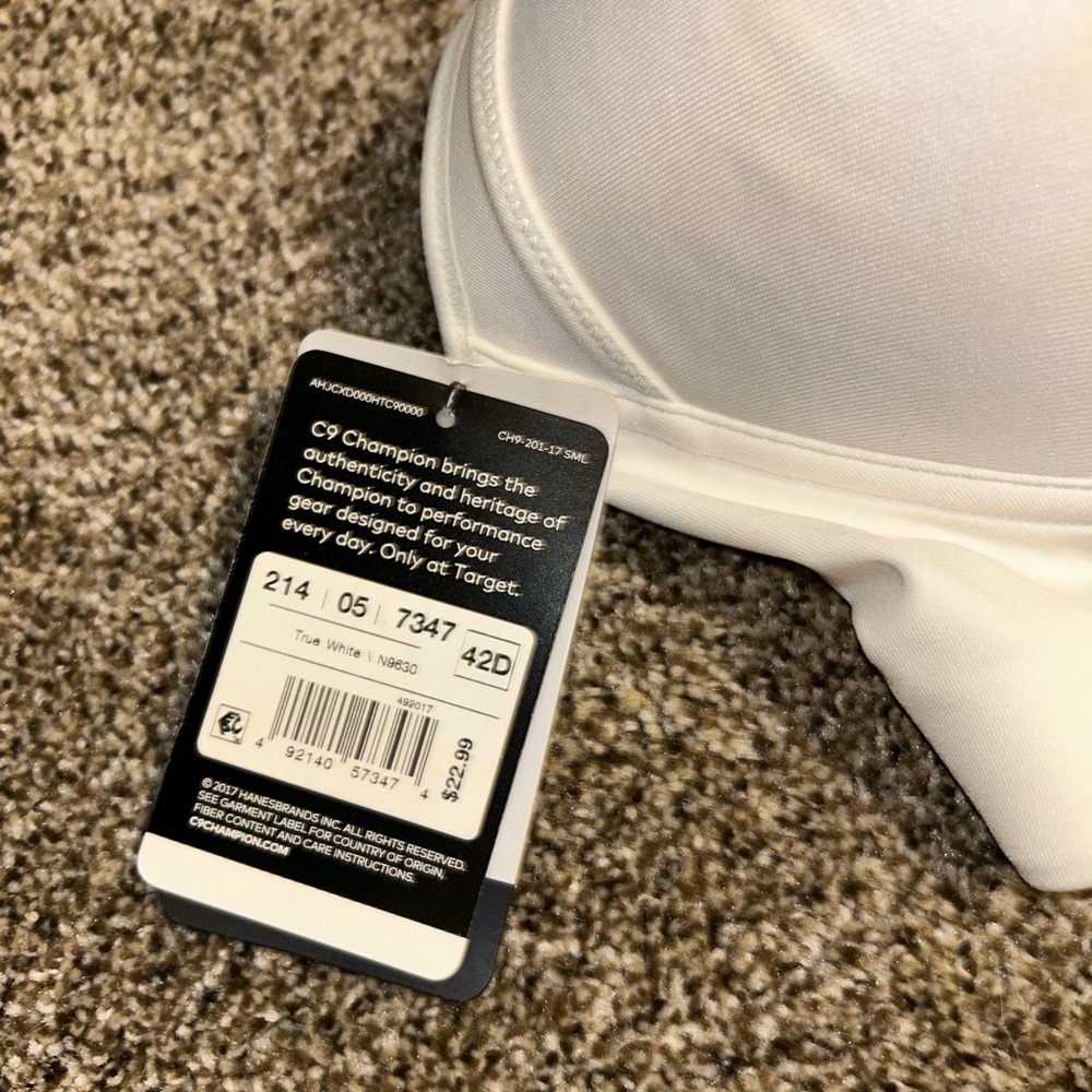 Champion Classic White Bra